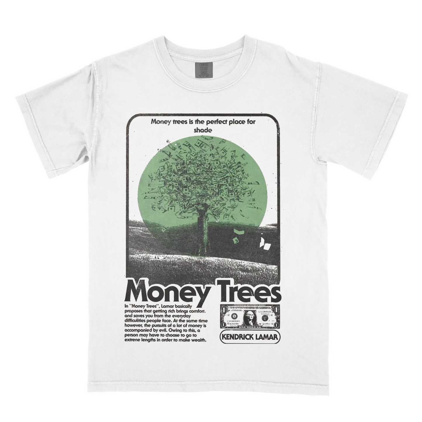 Kendrick Lamar Money Tree's Vintage T shirt