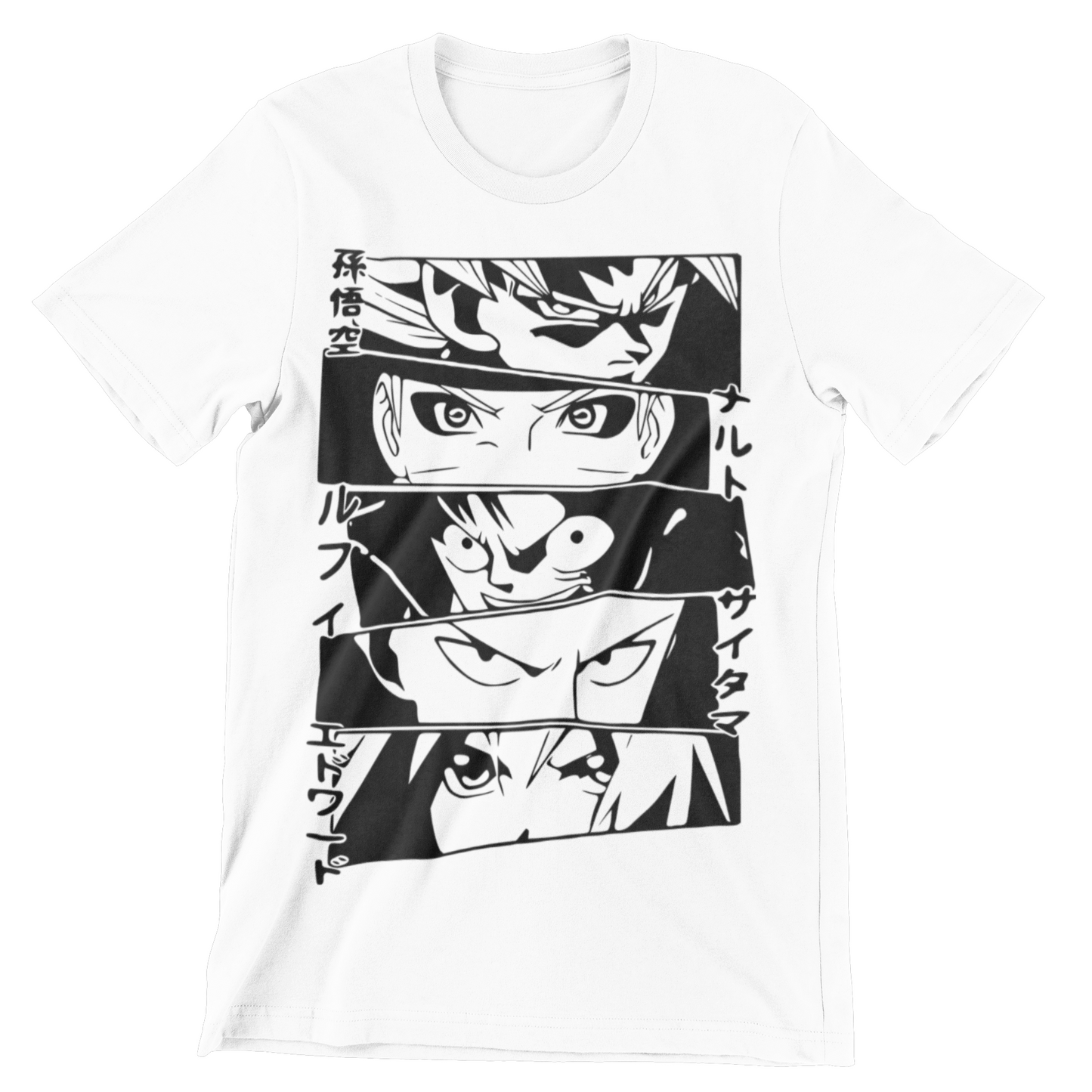 Top 5 Anime Crew Neck T-Shirt