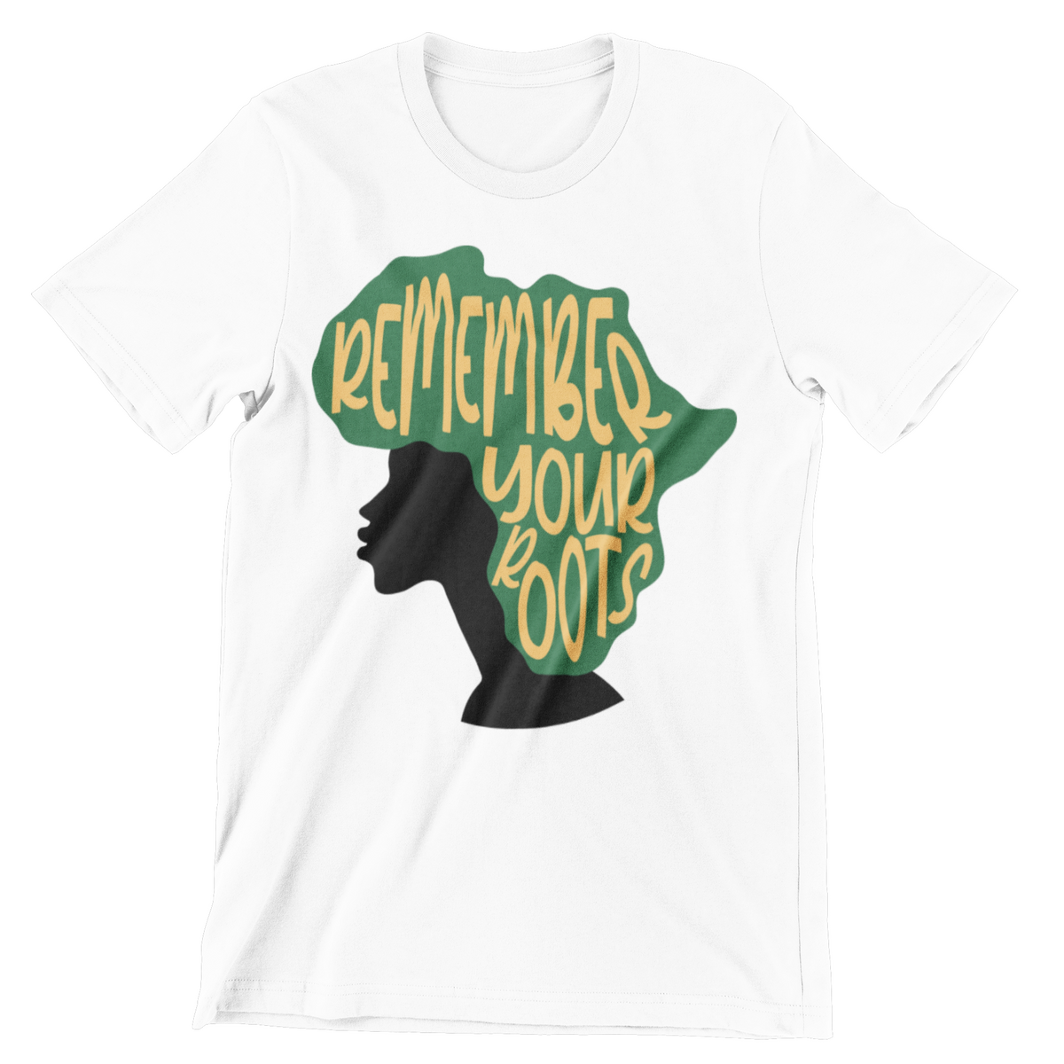 Remember Your Roots (Hair) Crew Neck T-Shirt