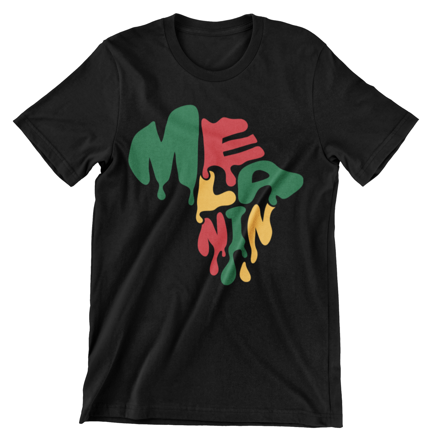 Melanin Africa Crew Neck T-Shirt