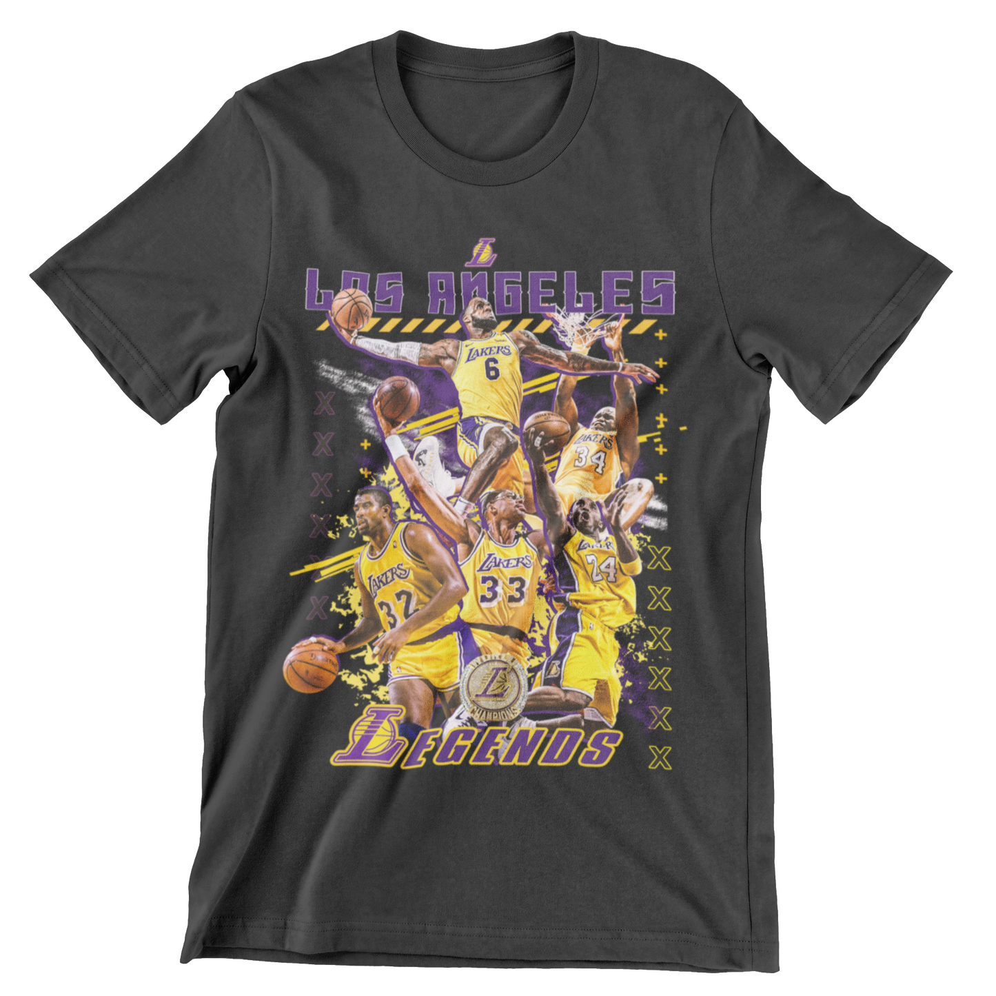 LA Legends Bootleg Crew Neck T-Shirt