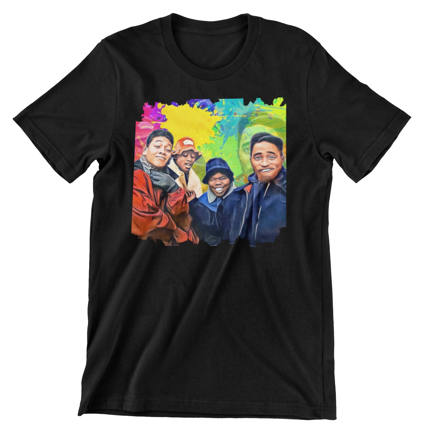 Juice Painting Crew Neck T-Shirt