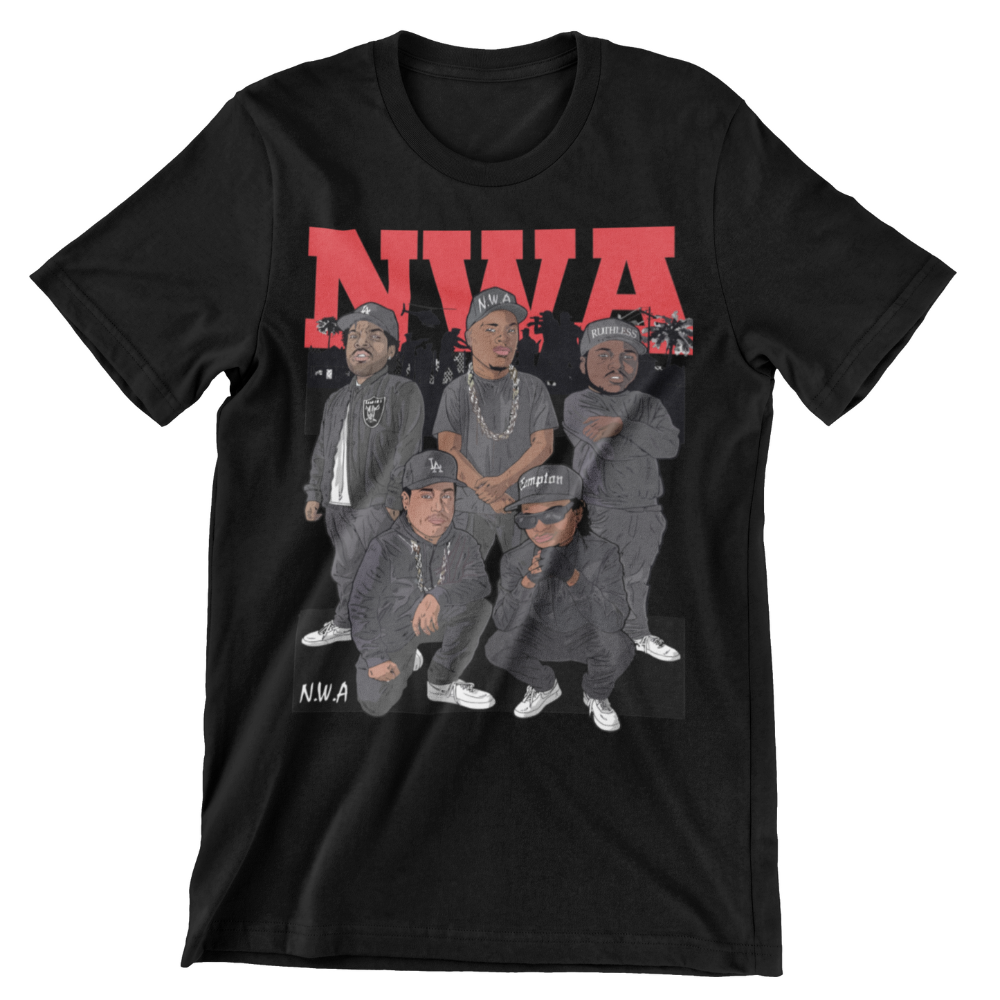 NWA Crew Neck T-shirt