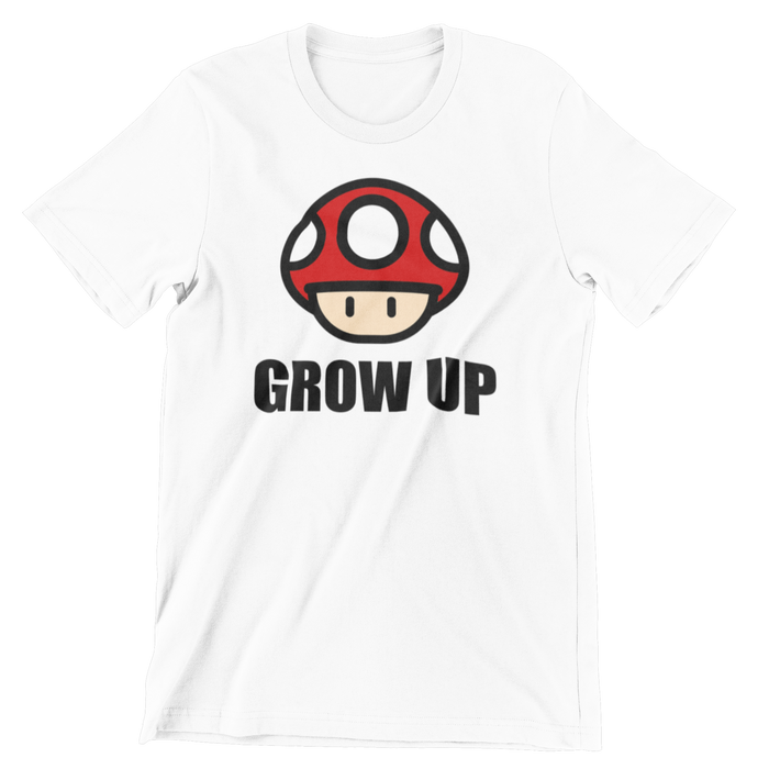 Grow Up Mario Mushroom