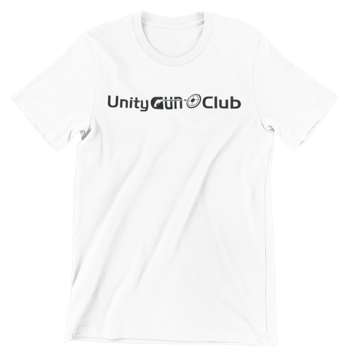 Unity Gun Club Small B&W Logo Members Shirt