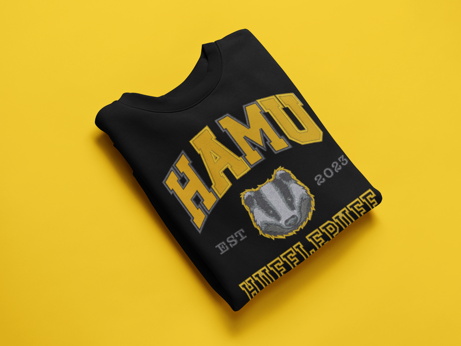 Hufflepuff embroidered crewneck sales