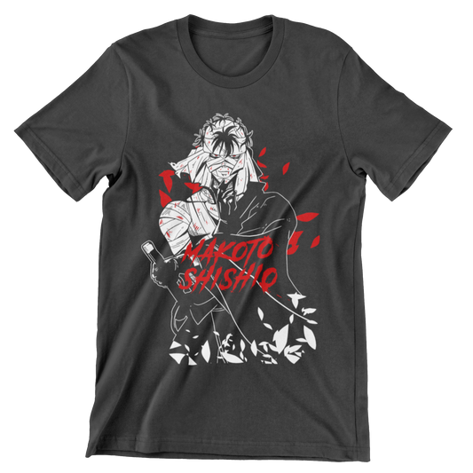 Makoto Shishio Anime Crew Neck T-Shirt