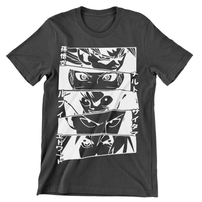 Top 5  Anime Crew Neck T-Shirt
