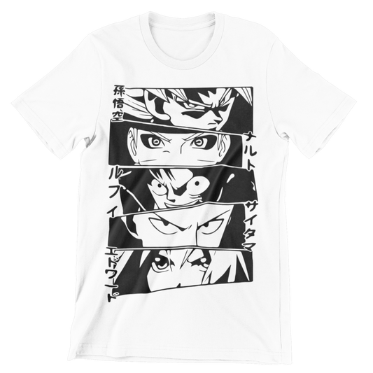 Top 5  Anime Crew Neck T-Shirt
