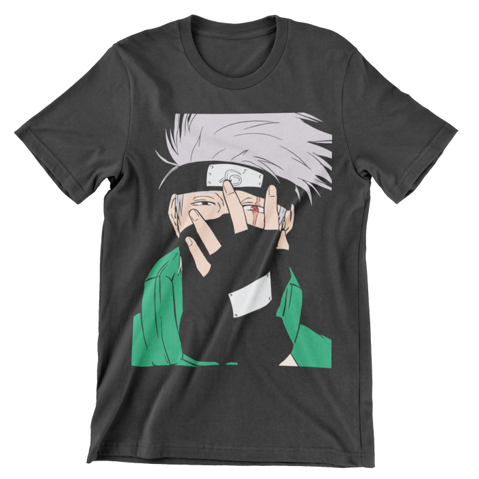 Kakashi  Naruto Anime Crew Neck T-Shirt