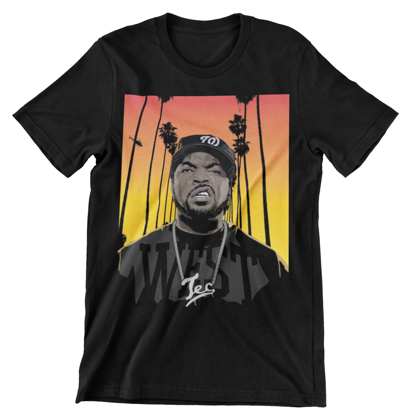 West Side Ice Cube Crew Neck T-shirt