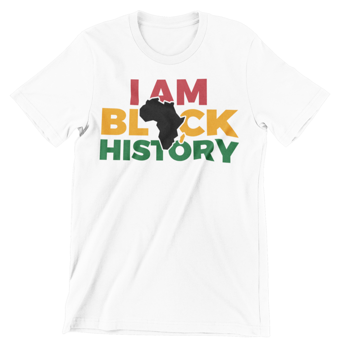 I Am Black History Crew Neck T-Shirt