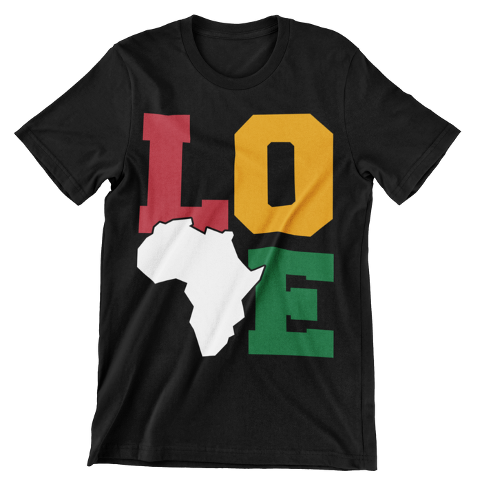 Love Africa Crew Neck T-Shirt