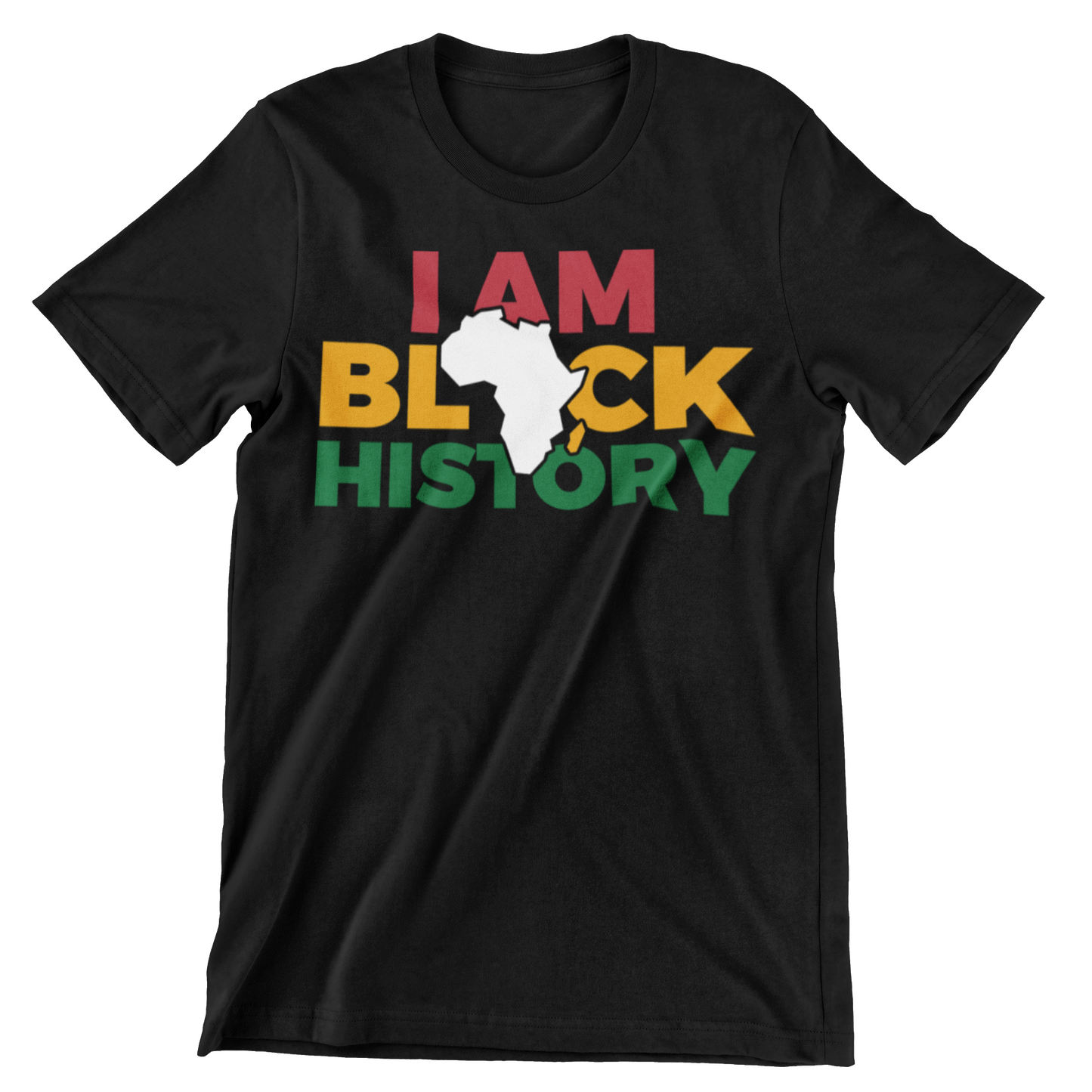 I Am Black History Crew Neck T-Shirt