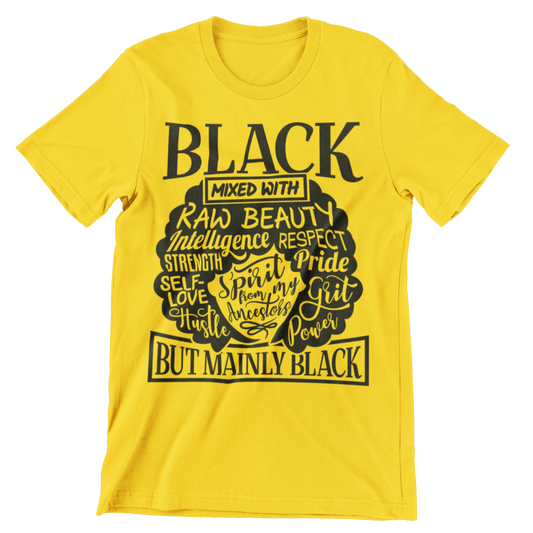 Mixed With Crew Neck T-Shirt