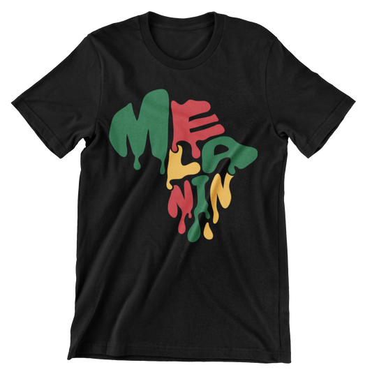 Melanin Africa Crew Neck T-Shirt