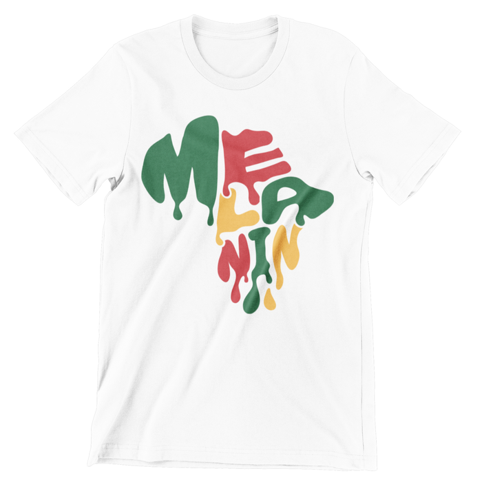 Melanin Africa Crew Neck T-Shirt