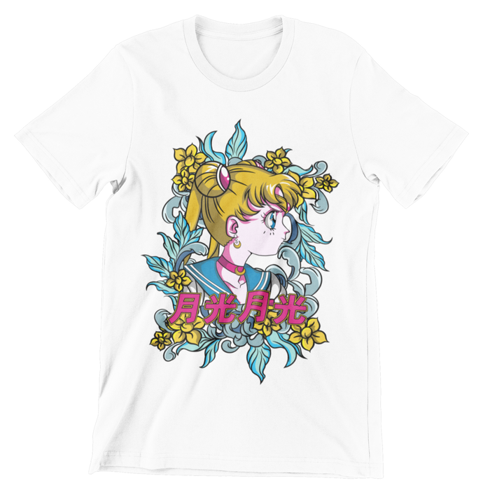 Sailor Moon Anime Crew Neck T-Shirt