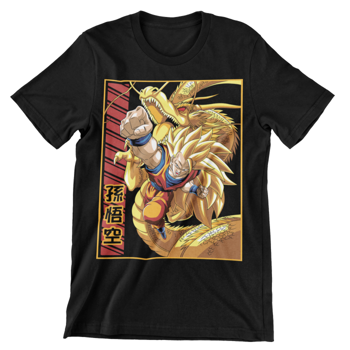 Super Saiyan 3 Goku Crew Neck T-Shirt