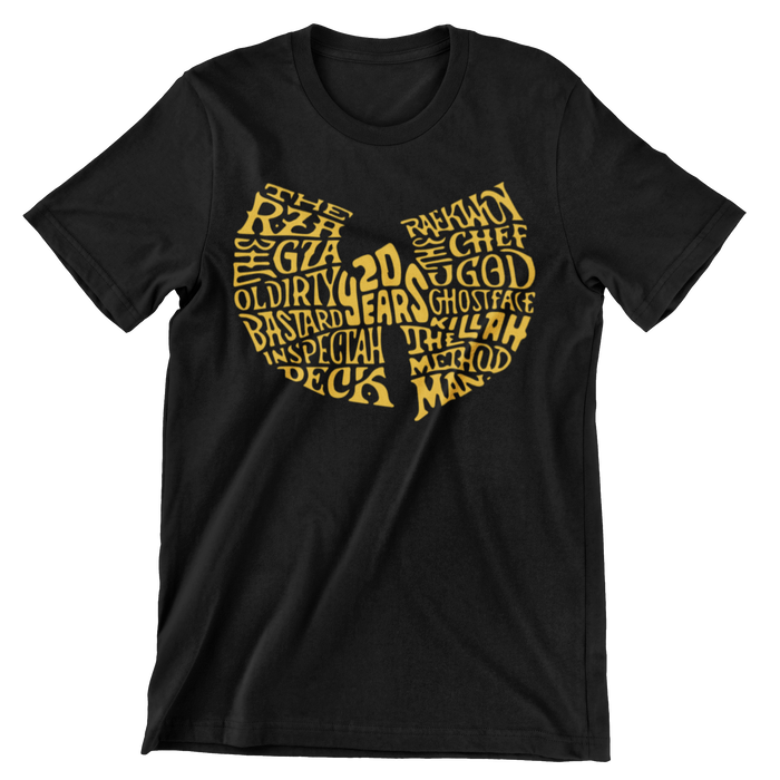Wu-Tang 20 year Crew Neck T-shirt