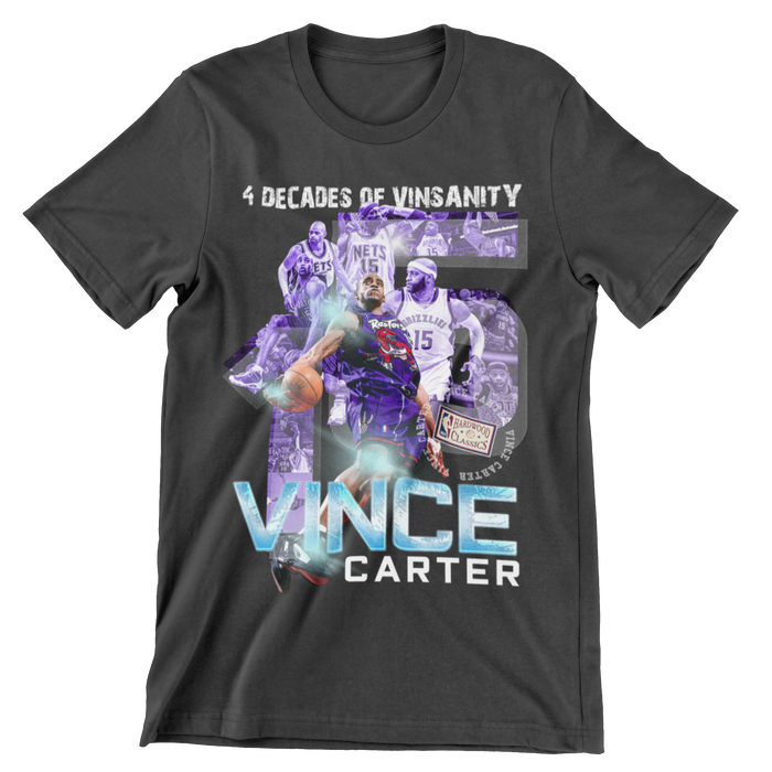 V. Carter 15 Bootleg Crew Neck T-Shirt