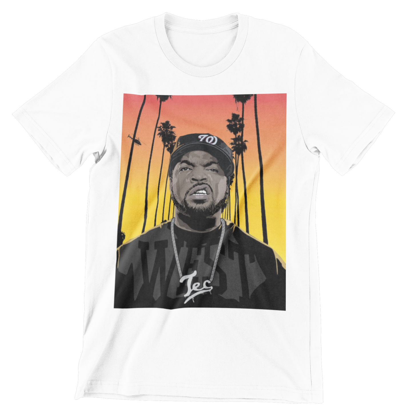 West Side Ice Cube Crew Neck T-shirt
